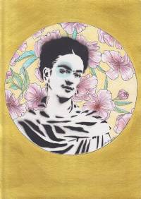 Frida with flowers 2